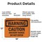 Signmission Caution Archery Range Do Not Enter OSHA Warning Sign, Aluminum, 18in W x 12in L, 2PK OS-2PACK-WS-A-1218-L-11999 - alternate 2
